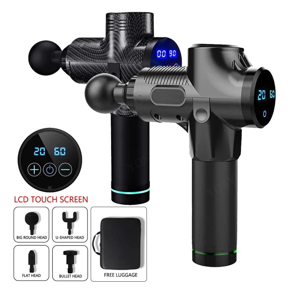 LCD Electric Body Massage Gun