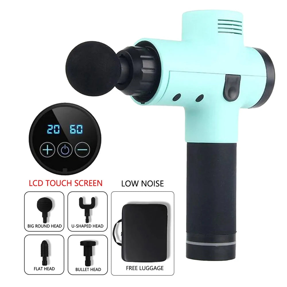 LCD Electric Body Massage Gun