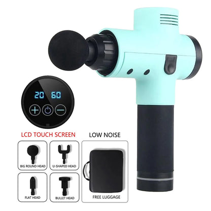 LCD Electric Body Massage Gun