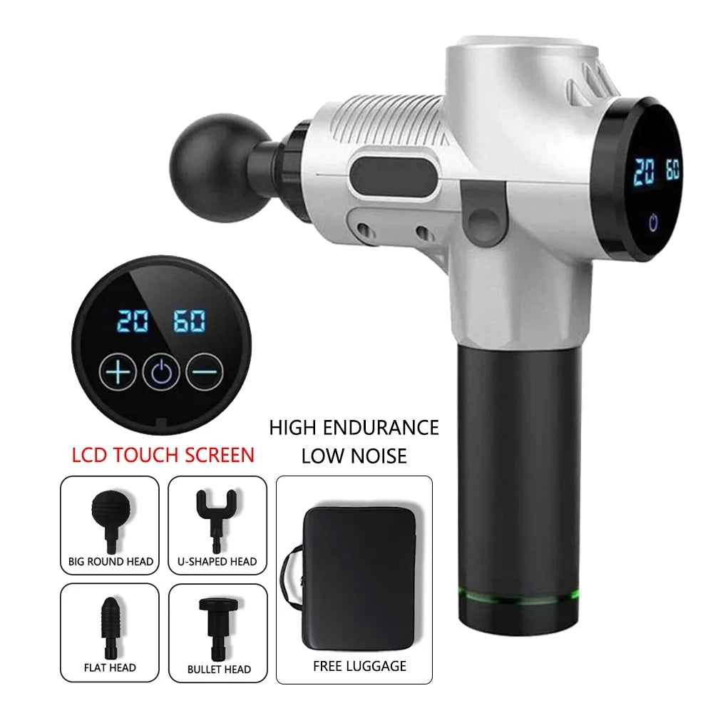 LCD Electric Body Massage Gun