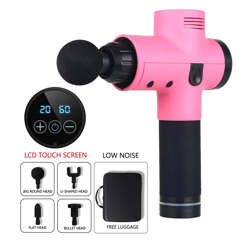 LCD Electric Body Massage Gun