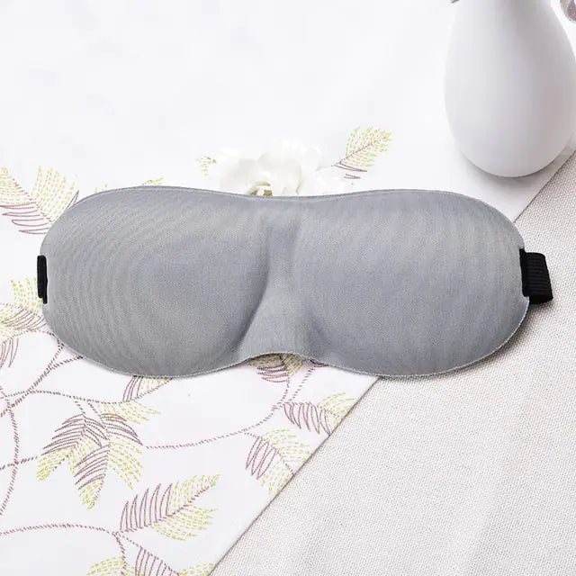 Memory Foam Silk Sleep Mask & Eye Patches